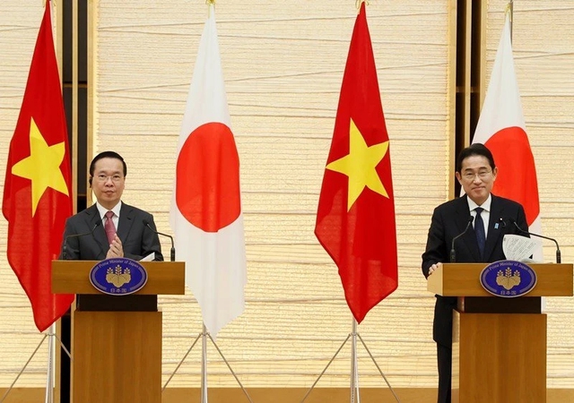 TOÀN VĂN: Tuyên bố chung nâng cấp quan hệ Việt Nam - Nhật Bản lên Đối tác Chiến lược toàn diện