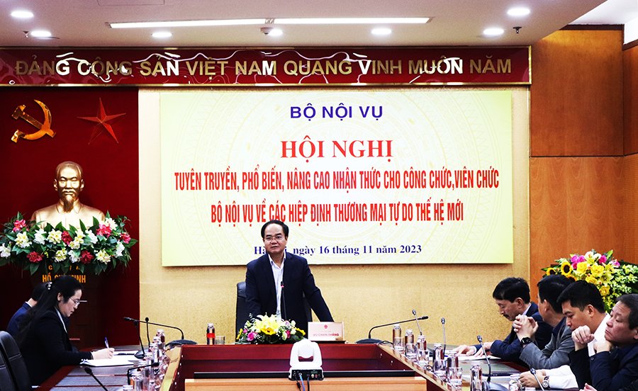 Hội nghị tuyên truyền, phổ biến, nâng cao nhận thức cho công chức, viên chức về các Hiệp định Thương mại tự do thế hệ mới