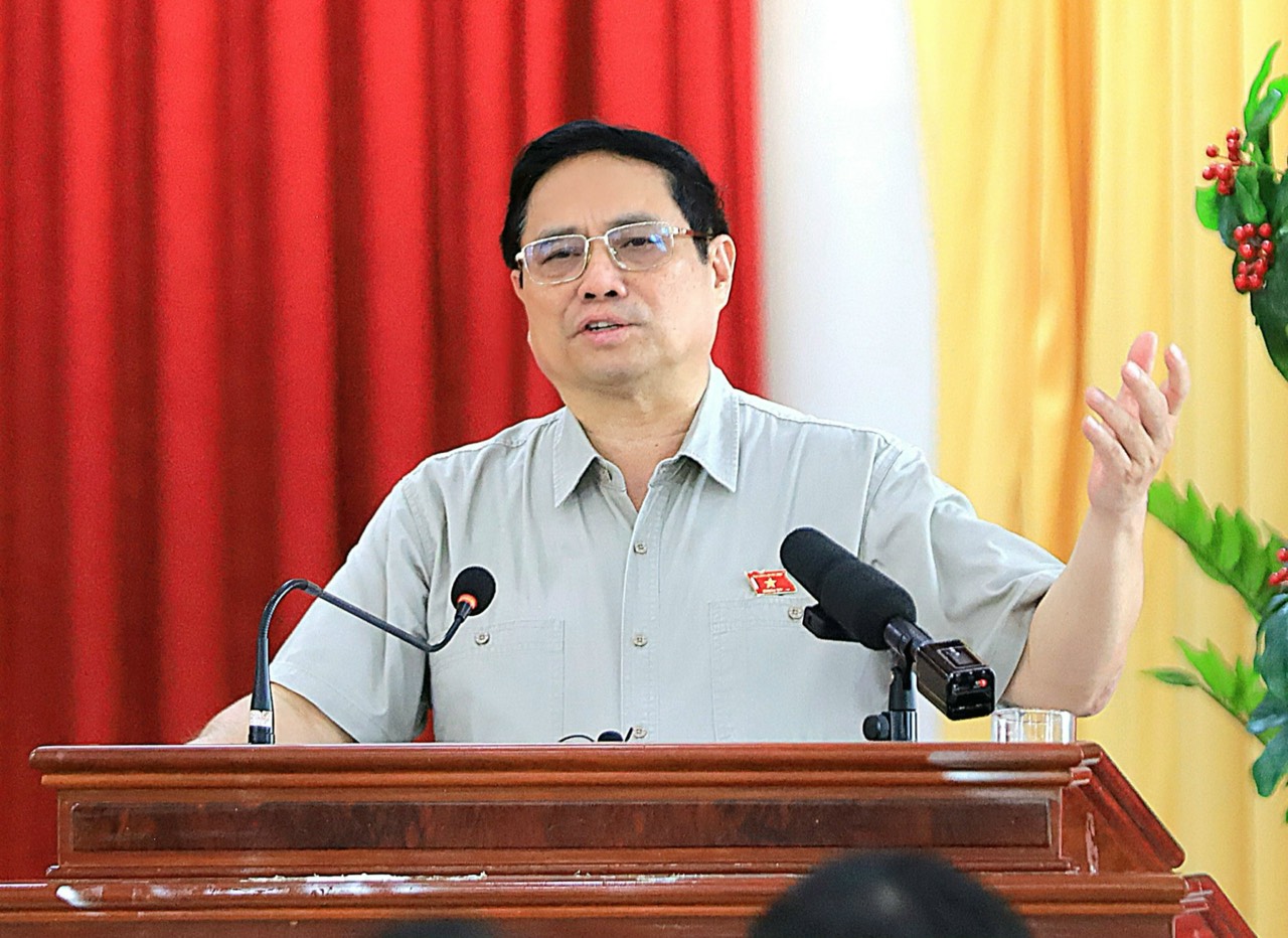 Thủ tướng Chính phủ Phạm Minh Chính tiếp xúc cử tri sau kỳ họp thứ 6, Quốc hội khóa XV