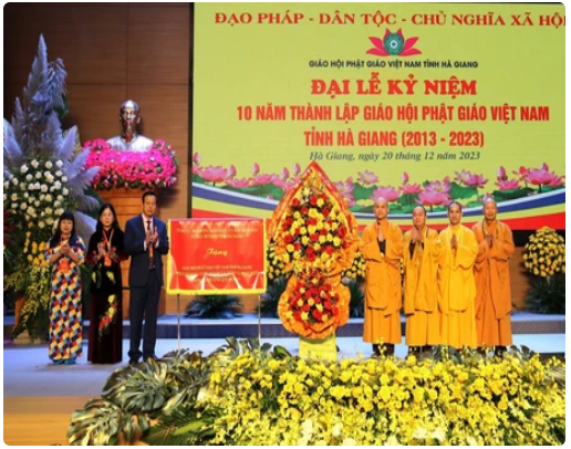 Giáo hội Phật giáo tỉnh Hà Giang lan tỏa những giá trị tốt đẹp trong cộng đồng