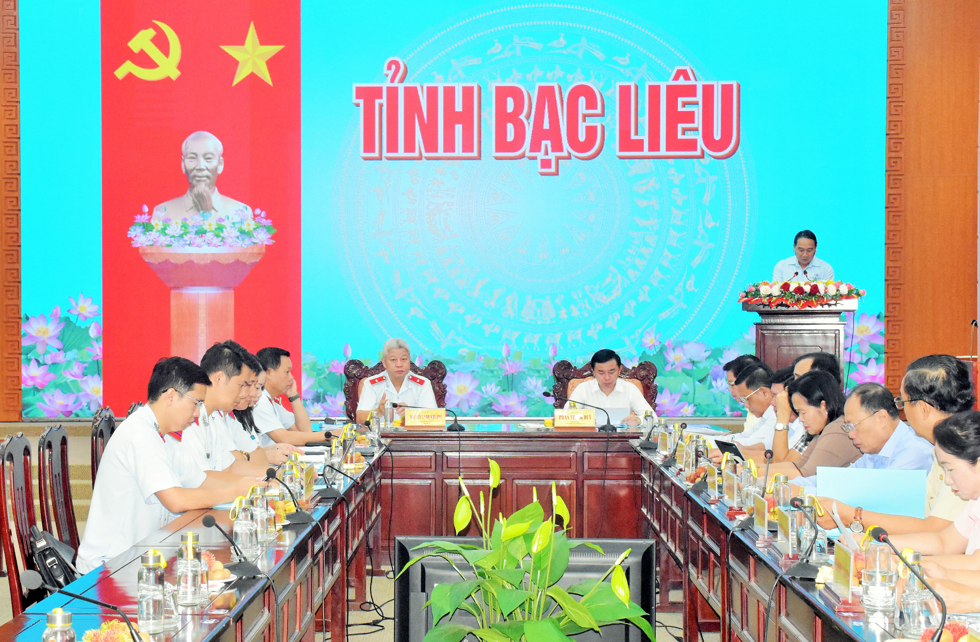 Công bố quyết định thanh tra tại UBND tỉnh Bạc Liêu