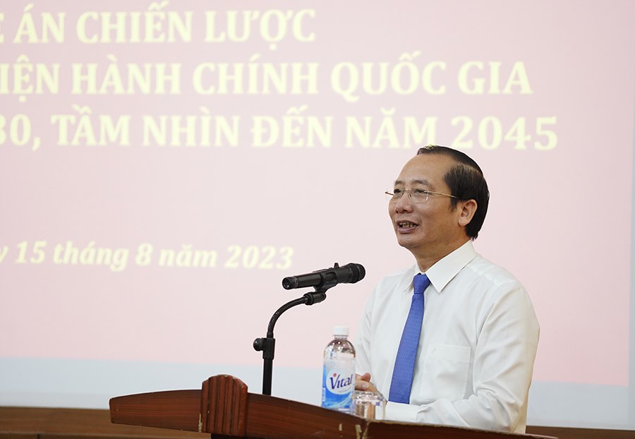 Hội thảo khoa học “Góp ý Đề án Chiến lược phát triển Học viện Hành chính Quốc gia giai đoạn 2023 - 2030, tầm nhìn đến năm 2045”