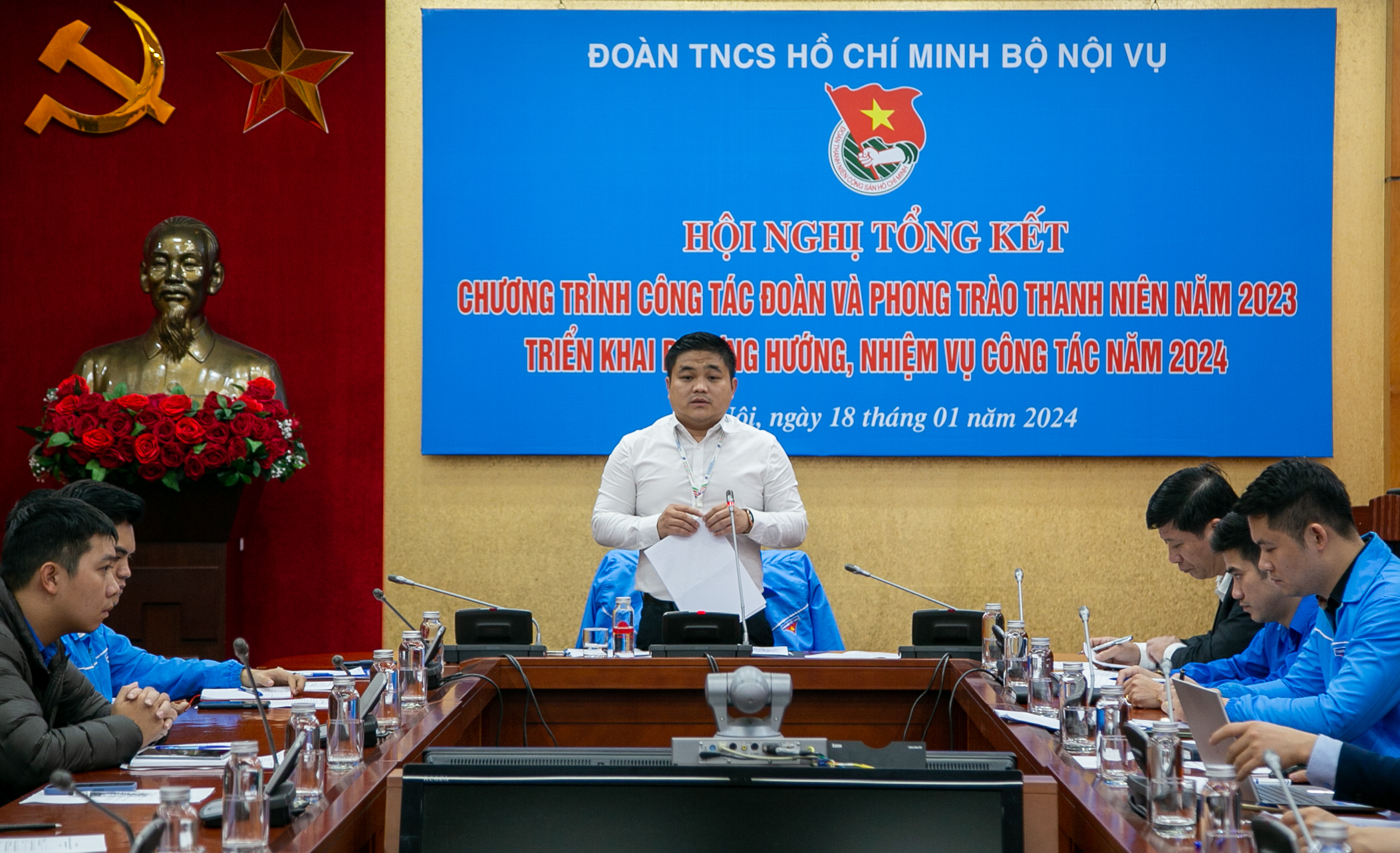 Tổng kết công tác Đoàn Thanh niên Bộ Nội vụ năm 2023 và triển khai nhiệm vụ công tác năm 2024