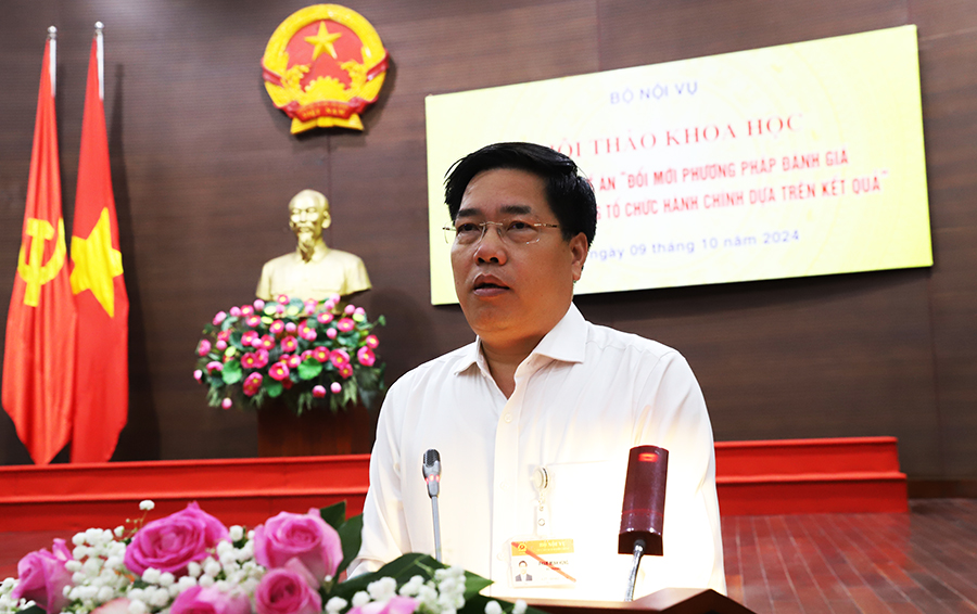 Hội thảo khoa học “Đổi mới phương pháp đánh giá chất lượng hoạt động tổ chức hành chính dựa trên kết quả”