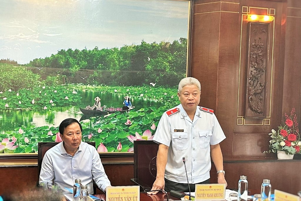 Công bố quyết định thanh tra tại tỉnh Long An