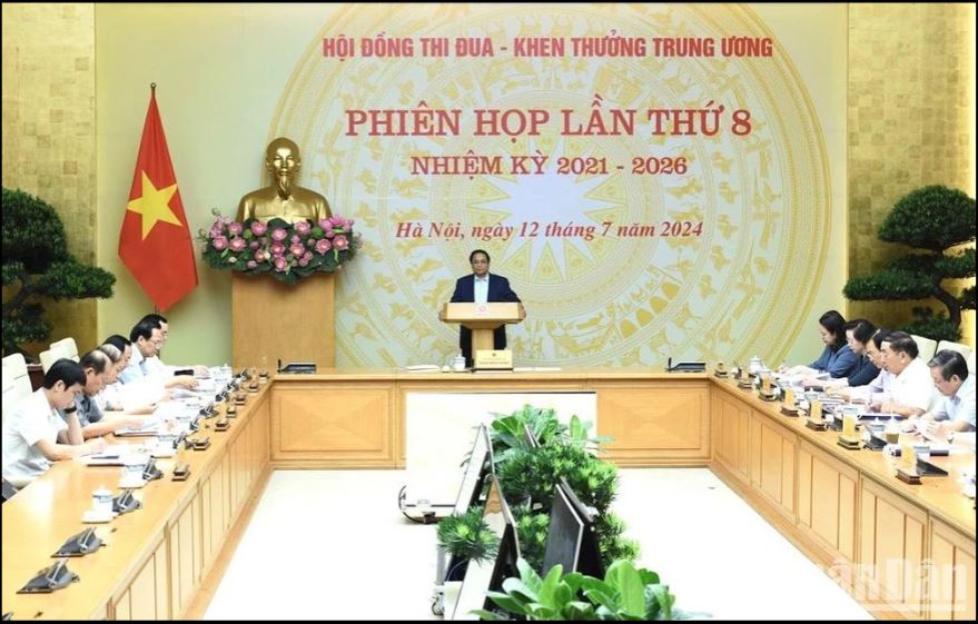 Thủ tướng chủ trì Phiên họp lần thứ 8 của Hội đồng Thi đua-Khen thưởng Trung ương