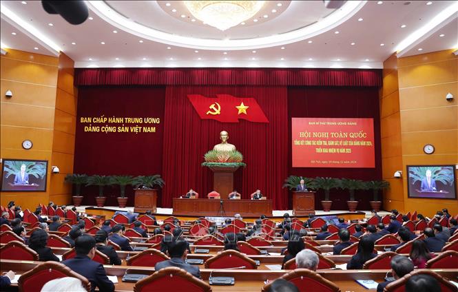 Bộ Nội vụ thực hiện nghiêm túc chỉ đạo của đồng chí Tổng Bí thư Tô Lâm về công tác kiểm tra, giám sát và thi hành kỷ luật của Đảng
