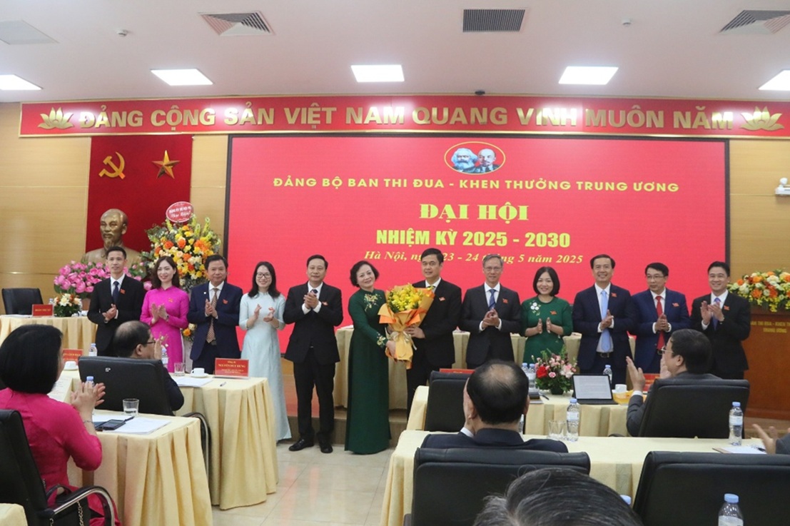 Đại hội Đảng bộ Ban Thi đua - Khen thưởng Trung ương nhiệm kỳ 2025 - 2030