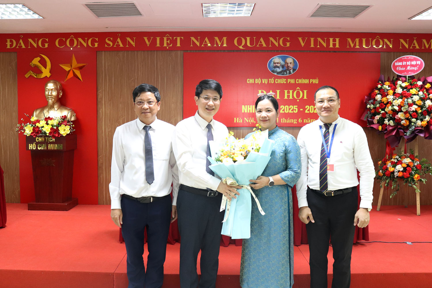 Đại hội Chi bộ Vụ Tổ chức phi chính phủ nhiệm kỳ 2025 – 2027