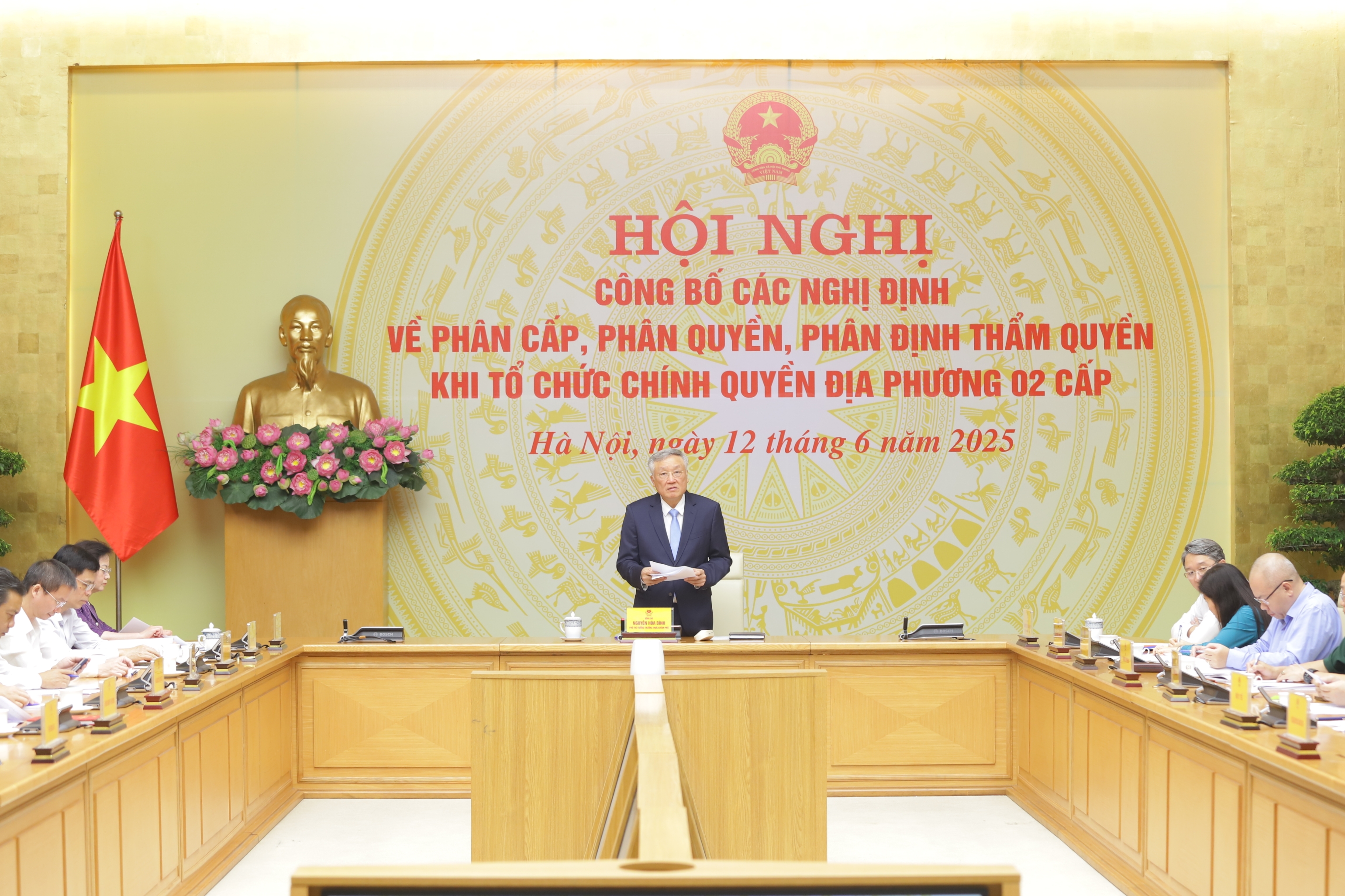 Công bố các Nghị định về phân cấp, phân quyền, phân định thẩm quyền khi tổ chức Chính quyền địa phương 02 cấp sẽ chính thức có hiệu lực từ 01/7/2025