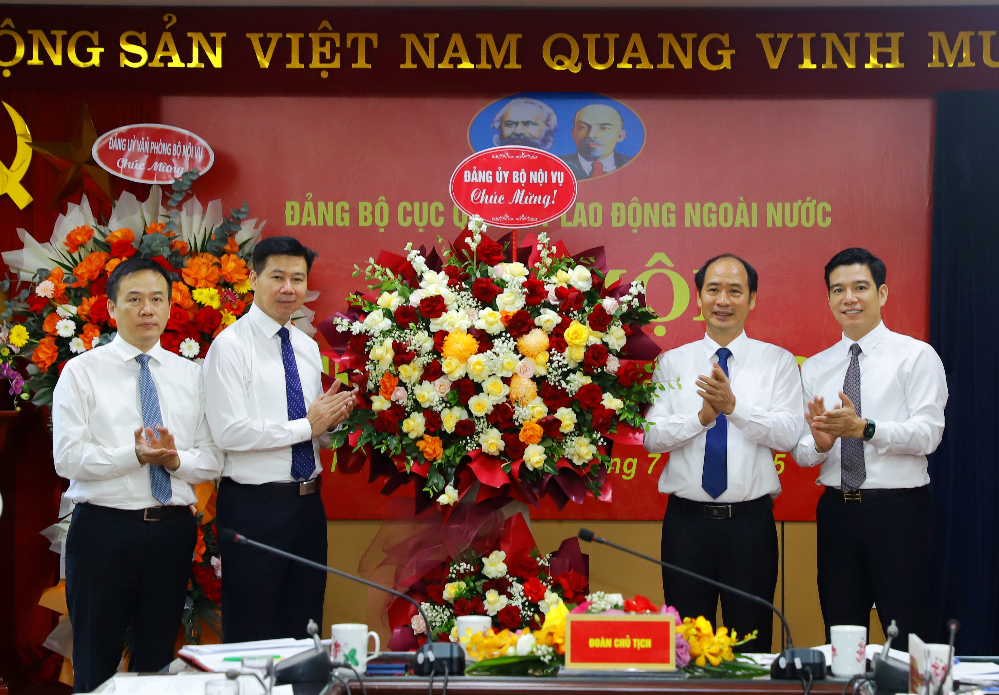 Đại hội Đảng bộ Cục Quản lý lao động ngoài nước, nhiệm kỳ 2025 – 2030