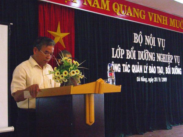  Lớp bồi dưỡng nghiệp vụ công tác quản lý đào tạo, bồi dưỡng
