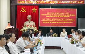 Bộ Nội vụ và Chương trình Phát triển Liên hợp quốc (UNDP) tổ chức Hội nghị khởi động Dự án “Tăng cường năng lực các cơ quan Chính phủ Việt Nam nhằm đẩy mạnh và nâng cao hiệu lực, hiệu quả cải cách hành chính”