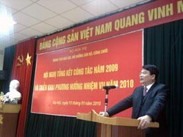 Trung tâm Đào tạo, bồi dưỡng cán bộ, công chức tổ chức Hội nghị tổng kết công tác năm 2009 và triển khai phương hướng nhiệm vụ năm 2010