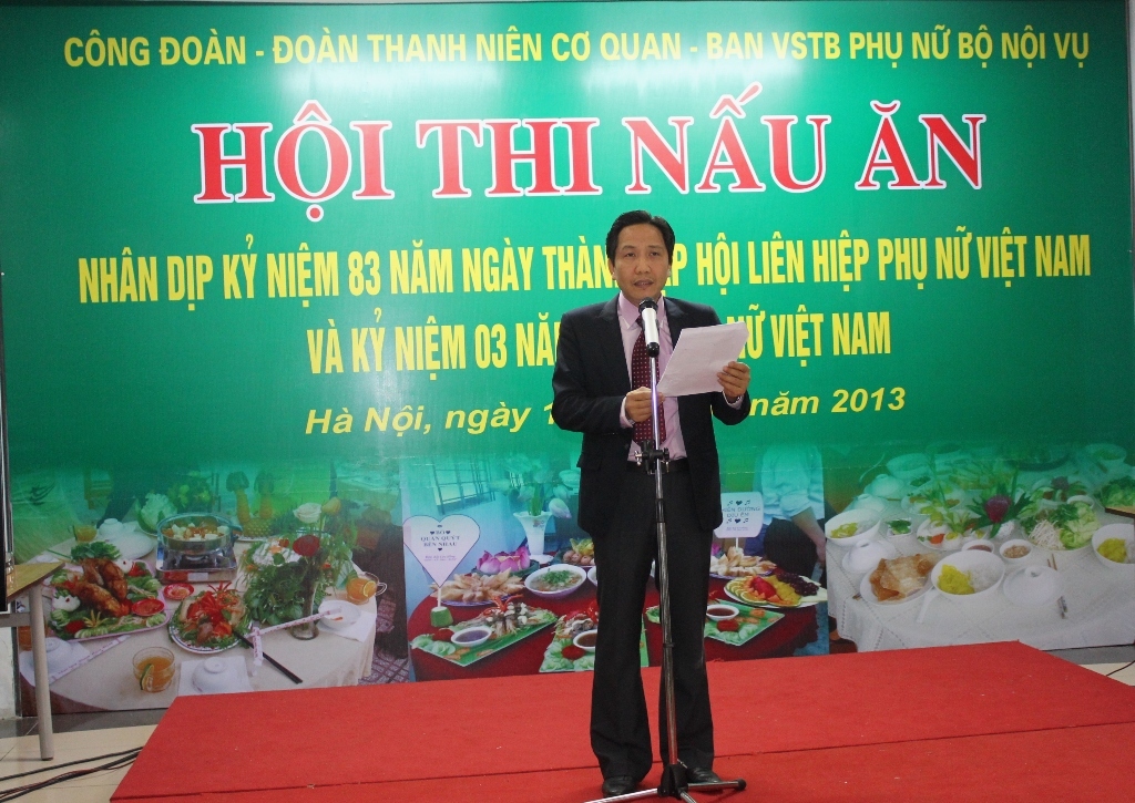Hội thi nấu ăn nhân kỷ niệm ngày Phụ nữ Việt Nam 20/10/2013