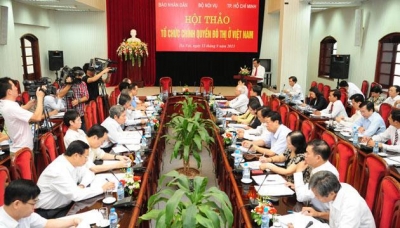 Hội thảo tổ chức chính quyền đô thị Việt Nam 