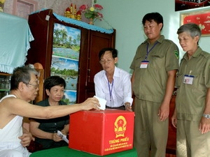 An ninh trật tự trong bầu cử đạt an toàn tuyệt đối