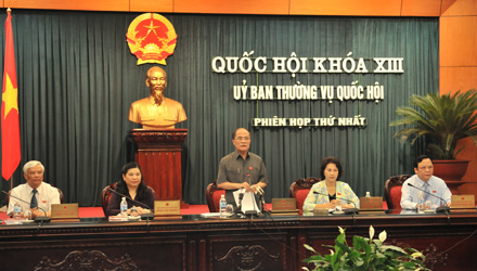 Phân công công tác Chủ tịch, các Phó Chủ tịch Quốc hội