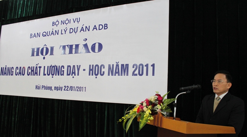 Hội thảo nâng cao chất lượng dạy - học năm 2011 tại Hải Phòng
