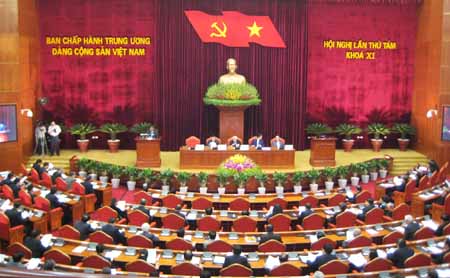 Khai mạc Hội nghị lần thứ 8 Ban Chấp hành Trung ương Đảng (khóa XI) 