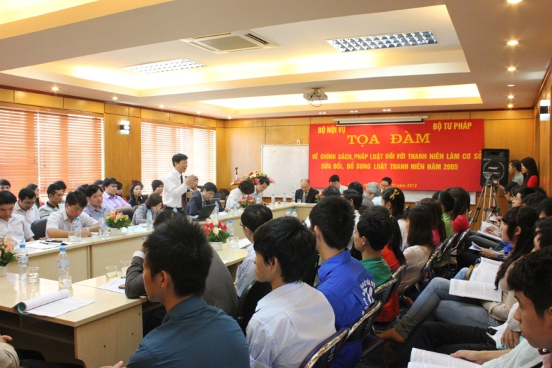 Tọa đàm về chính sách, pháp luật đối với Thanh niên làm cơ sở sửa đổi, bổ sung Luật Thanh niên năm 2005