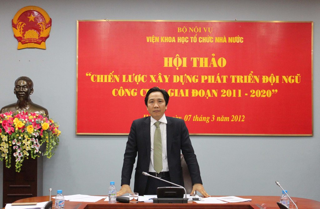 Hội thảo “Chiến lược xây dựng, phát triển đội ngũ công chức giai đoạn 2011 - 2020” 