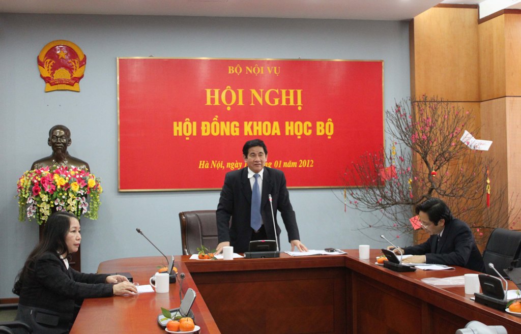 Hội nghị Hội đồng khoa học Bộ Nội vụ