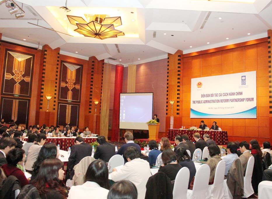 Diễn đàn quan hệ đối tác cải cách hành chính “Hướng tới tăng cường chất lượng cung cấp dịch vụ công”
