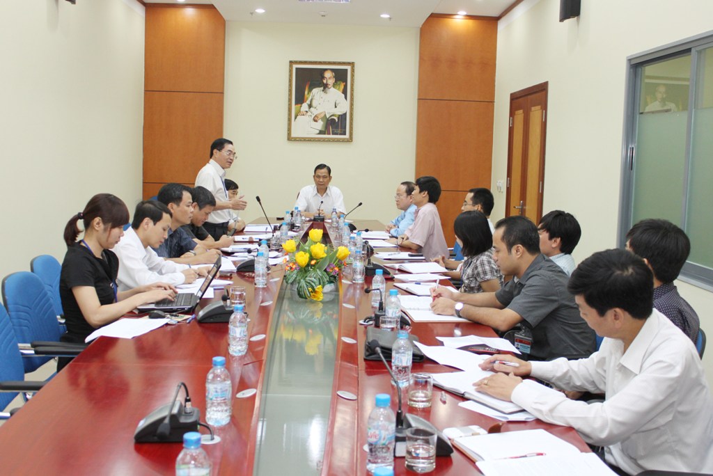 Bộ trưởng Bộ Nội vụ Nguyễn Thái Bình làm việc với các đơn vị thuộc Bộ Nội vụ