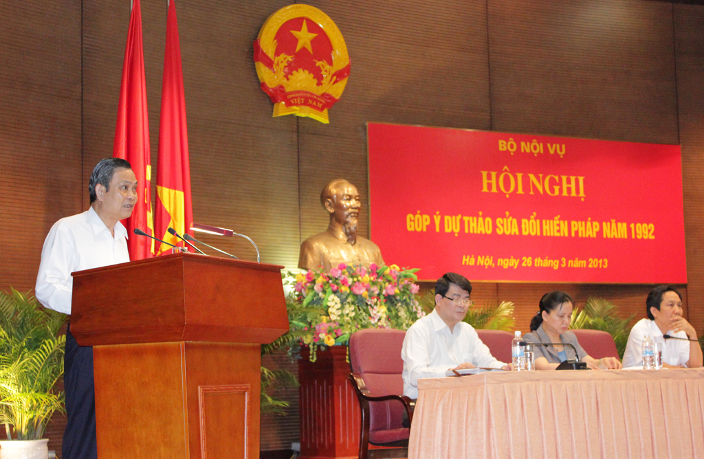 Hội nghị Góp ý dự thảo sửa đổi Hiến pháp năm 1992