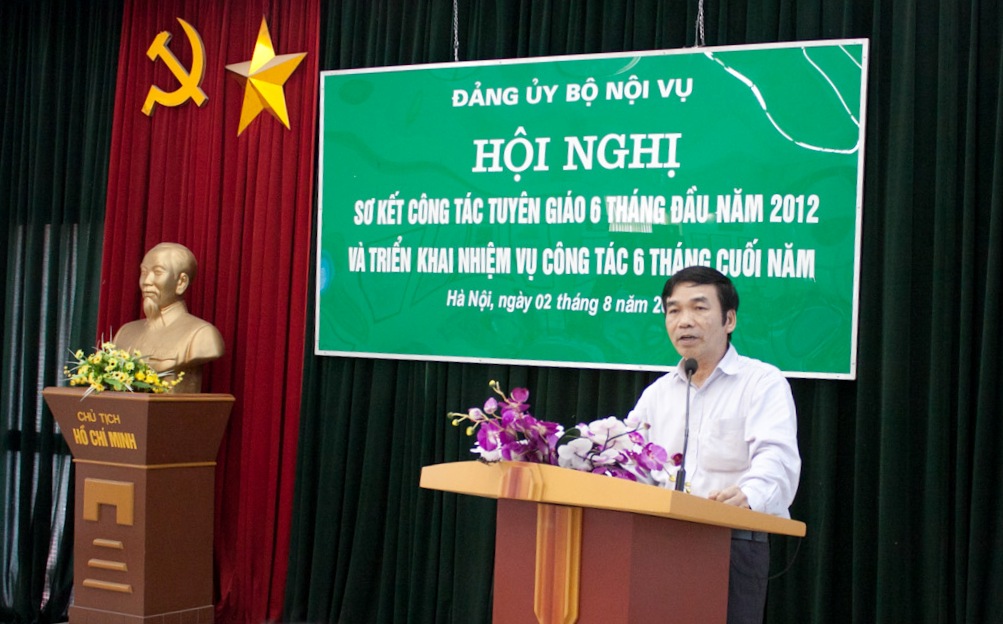 Hội nghị sơ kết công tác tuyên giáo 6 tháng đầu năm và triển khai nhiệm vụ công tác 6 tháng cuối năm 2012