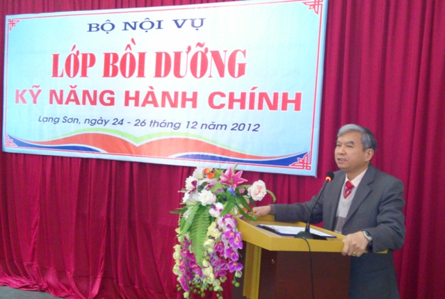 Lớp bồi dưỡng kỹ năng hành chính 