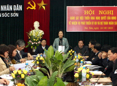 Hà Nội: HĐND TP giám sát việc triển khai nghị quyết tại Sóc Sơn và Đông Anh 