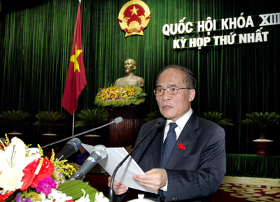 Kỳ họp thứ nhất, Quốc hội Khóa XIII thành công tốt đẹp