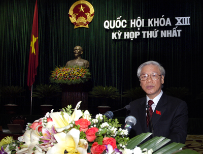 Khai mạc Kỳ họp thứ nhất Quốc hội Khóa XIII