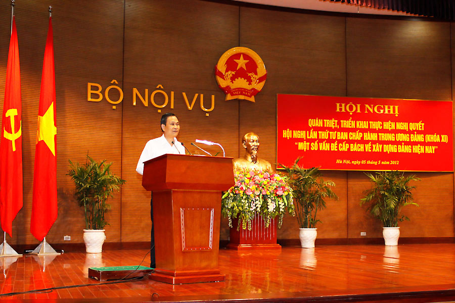 Hội nghị quán triệt, triển khai Nghị quyết Hội nghị lần thứ tư Ban chấp hành Trung ương Đảng (khóa XI) “Một số vấn đề cấp bách về xây dựng Đảng hiện nay”
