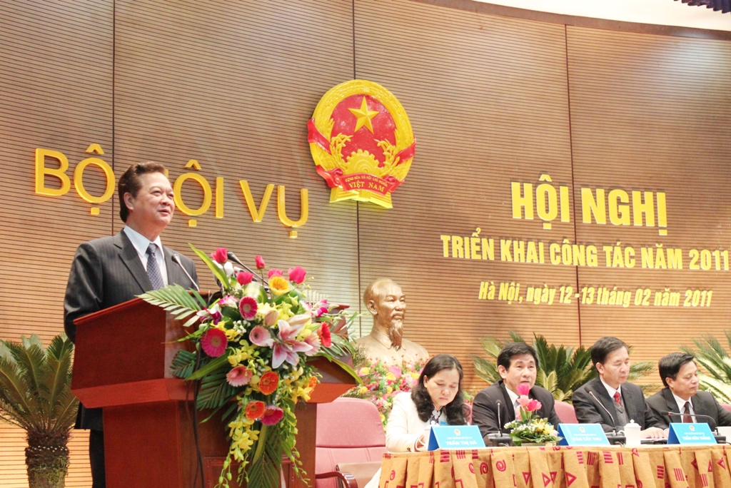 Hội nghị triển khai công tác năm 2011 của ngành Nội vụ